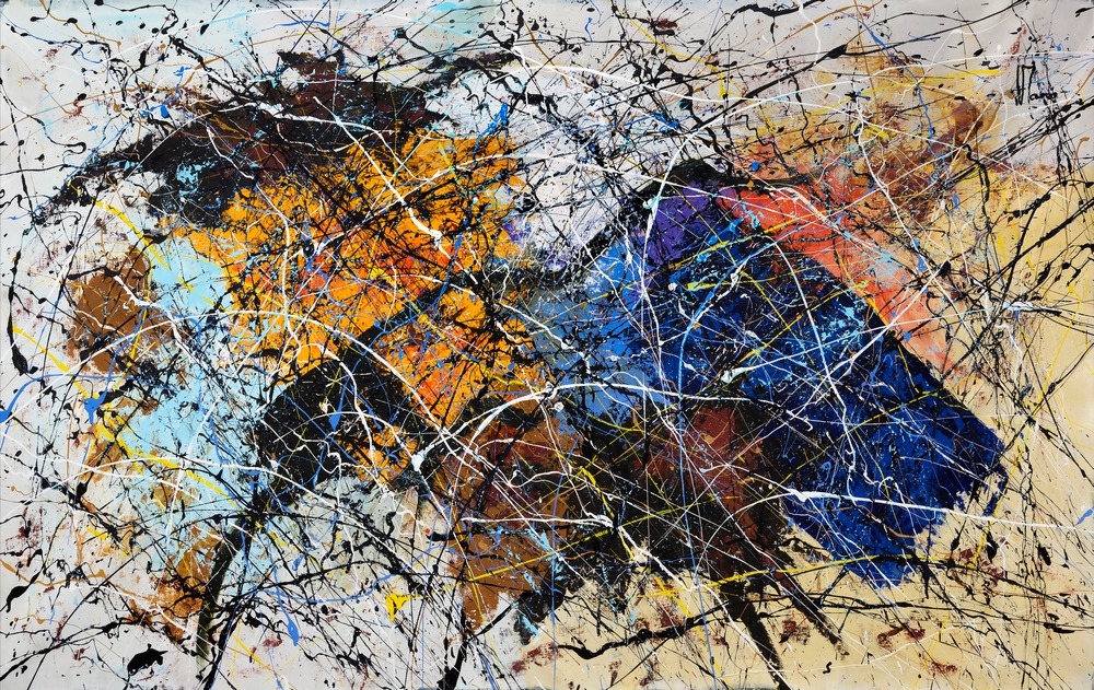 La peinture abstraite à l'acrylique avec Jean-Jacques Marie