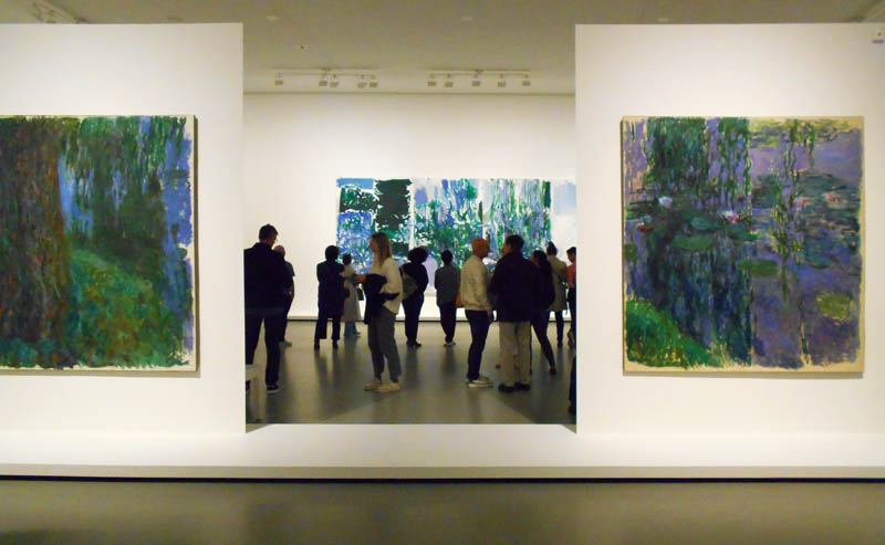 Exposition Monet et Mitchell à la Fondation Vuitton