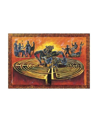 Le minotaure 37/85. Edition d'art numérotée avec cadre