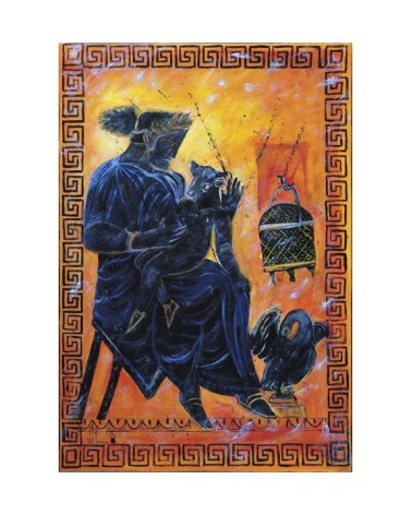 Pasiphae 31/85. Edition d'art numérotée avec cadre