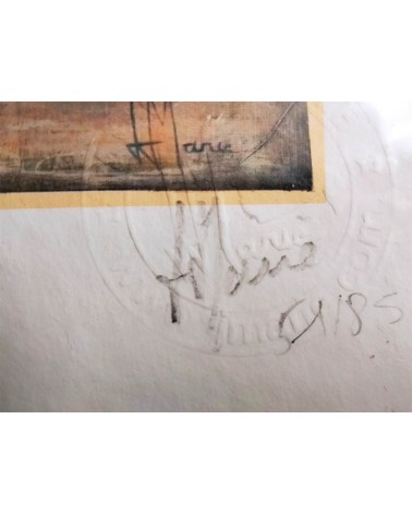 Camargue. Encierro 51/85. Edition d'art numérotée avec cadre