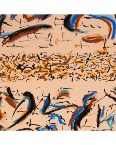 Création S083. Format 50 x 70. Scriptoglyphes de Jean-Jacques Marie