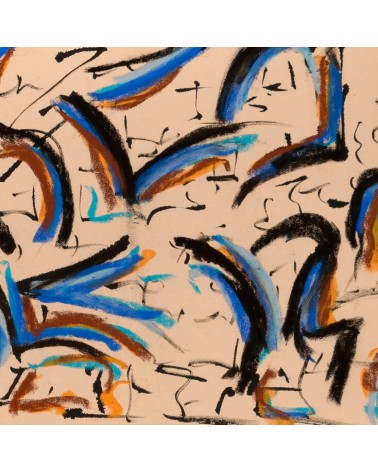 Création S083. Format 50 x 70. Scriptoglyphes de Jean-Jacques Marie