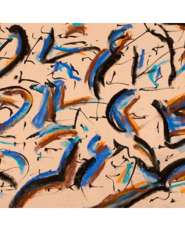 Création S083. Format 50 x 70. Scriptoglyphes de Jean-Jacques Marie