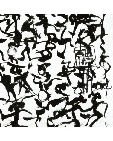 Création S050. Format 30 x 40. Scriptoglyphes de Jean-Jacques Marie