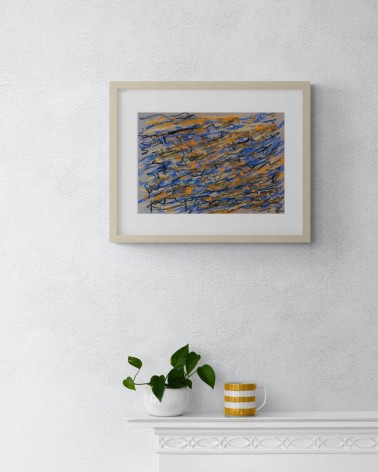 Création S023. Format 27 x 39. Scriptoglyphes de Jean-Jacques Marie