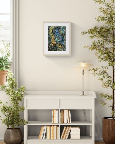 Création S017. Format 39 x 27. Scriptoglyphes de Jean-Jacques Marie