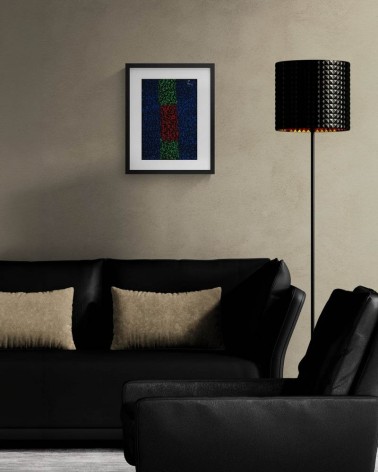 Création S059. Format 39 x 27. Scriptoglyphes de Jean-Jacques Marie