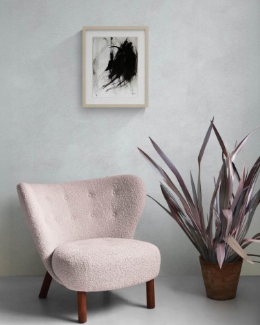 Composition n°1816. Format 40 x 30 cm. Encre de Chine sur papier