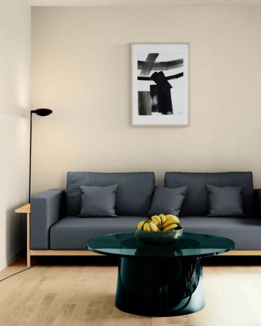 Composition n°1315. Format 70 x 50 cm. Œuvre abstraite de Jean-Jacques Marie sur papier