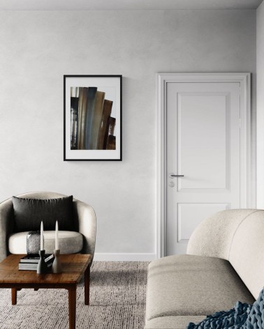 Composition n°1319. Format 70 x 50 cm. Œuvre abstraite de Jean-Jacques Marie sur papier