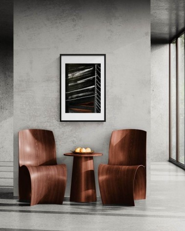 Composition n°909. Format 70 x 50 cm. Œuvre abstraite de Jean-Jacques Marie sur papier