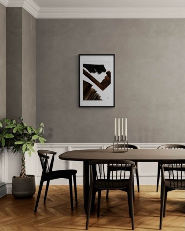 Composition n°948. Format 70 x 50 cm. Œuvre abstraite de Jean-Jacques Marie sur papier