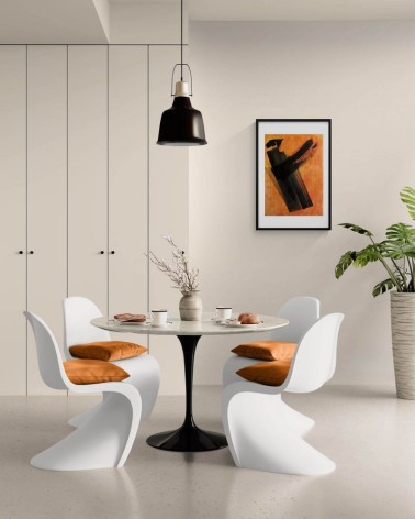 Composition n°1324. Format 70 x 50 cm. Œuvre abstraite de Jean-Jacques Marie sur papier