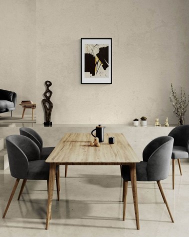 Composition n°2706. Format 70 x 50 cm. Œuvre abstraite de Jean-Jacques Marie sur papier