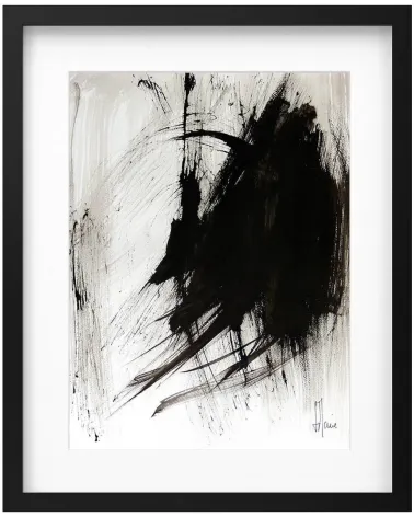 Composition n°1816. Format 40 x 30 cm. Œuvre abstraite de Jean-Jacques Marie sur papier
