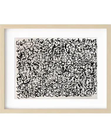 Création S050. Format 30 x 40. Scriptoglyphes de Jean-Jacques Marie