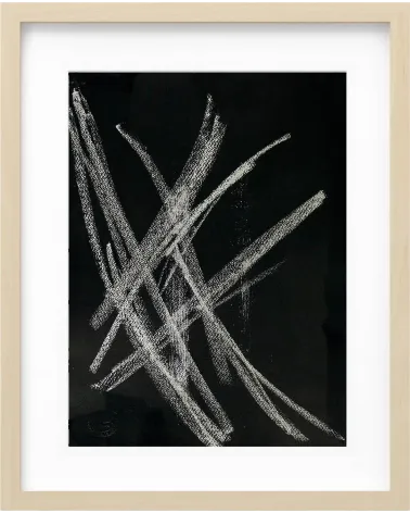 Composition n°1834. Format 40 x 30 cm. Œuvre abstraite de Jean-Jacques Marie sur papier