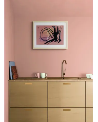 Création G297. Format 30 x 42 cm. Œuvre abstraite de Jean-Jacques Marie sur papier