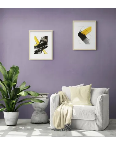 Composition n°2600. Format 32 x 24 cm. Œuvre abstraite de Jean-Jacques Marie sur papier