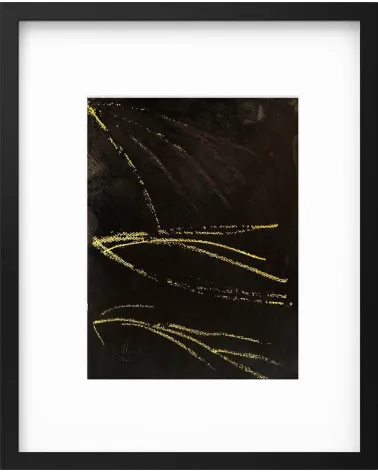 Composition n°2569. Format 32 x 24 cm. Œuvre abstraite de Jean-Jacques Marie sur papier