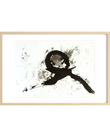 Composition n°2720. Format 50 x 70 cm. Œuvre abstraite de Jean-Jacques Marie sur papier