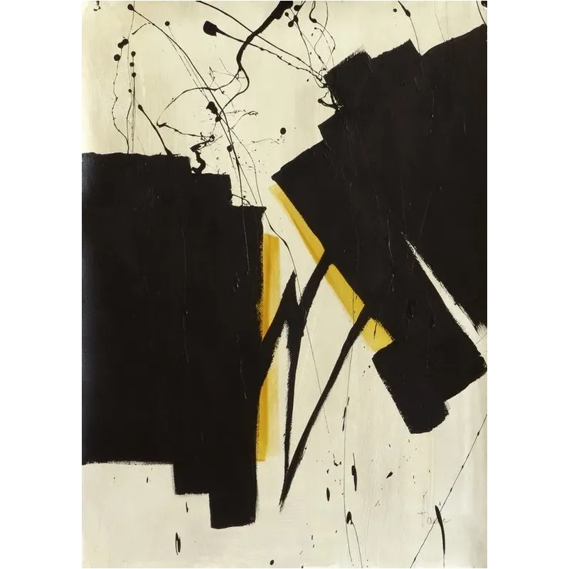 Composition n°2706. Format 70 x 50 cm. Œuvre abstraite de Jean-Jacques Marie sur papier