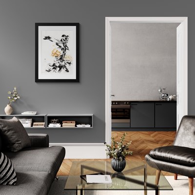 idée décoration murale design pour salon