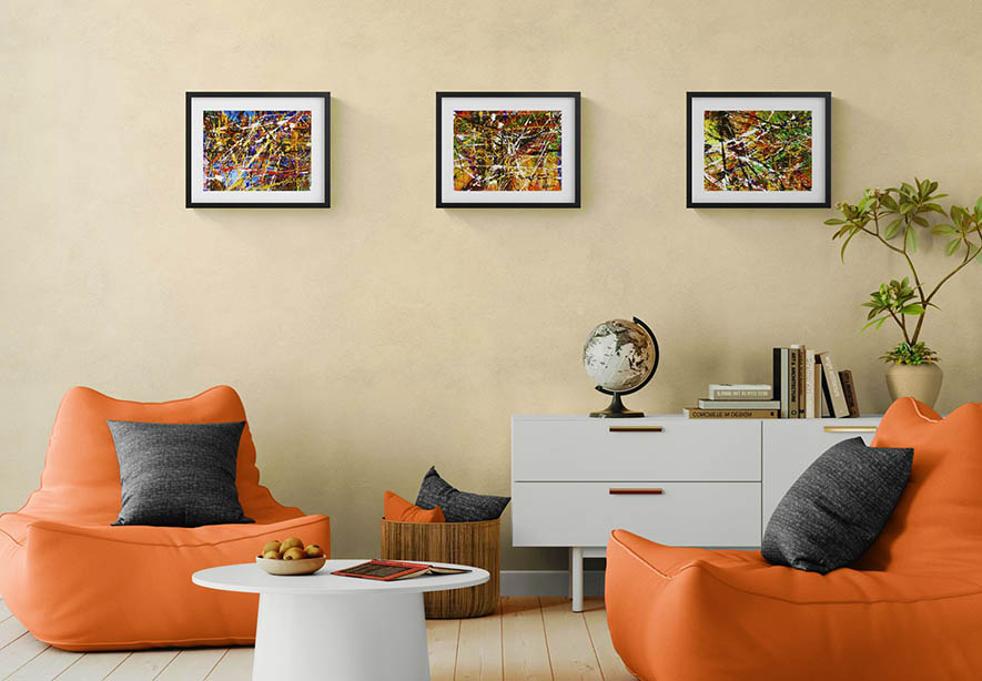 Idée décoration murale design pour un bcoin lecture