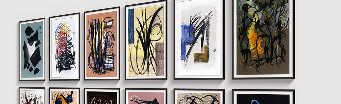 Dessins au pastel de Jean-Jacques Marie