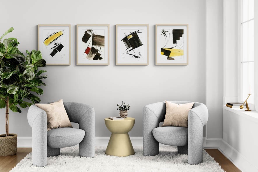 Des idées de décoration murale design pour sublimer un mur vide
