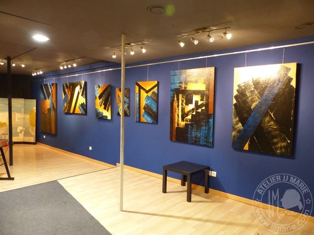 Les expositions : personnelles, en salon ou en galerie