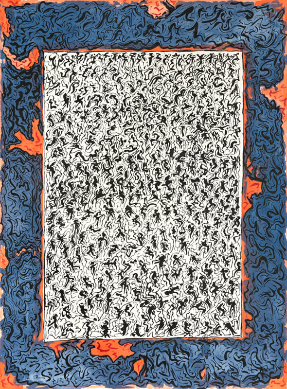 Comment regarder les Scriptoglyphes créés par Jean-Jacques Marie?