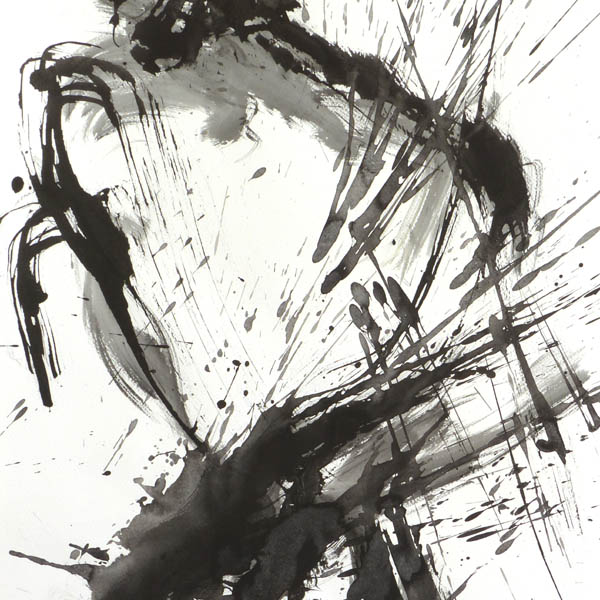 Jean-Jacques Marie. Encre de Chine abstraite