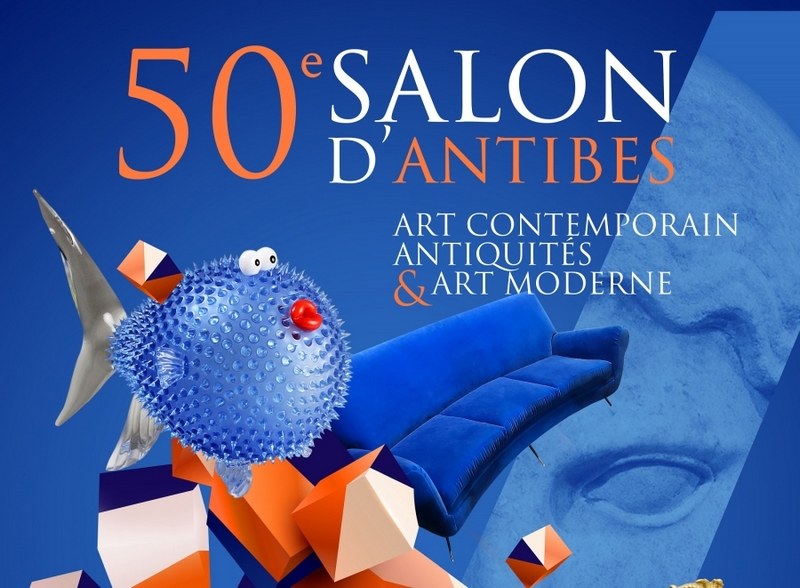 Affiche du Salon d'Antibes 2022