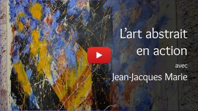 L'art abstrait en action avec Jean-Jacques Marie